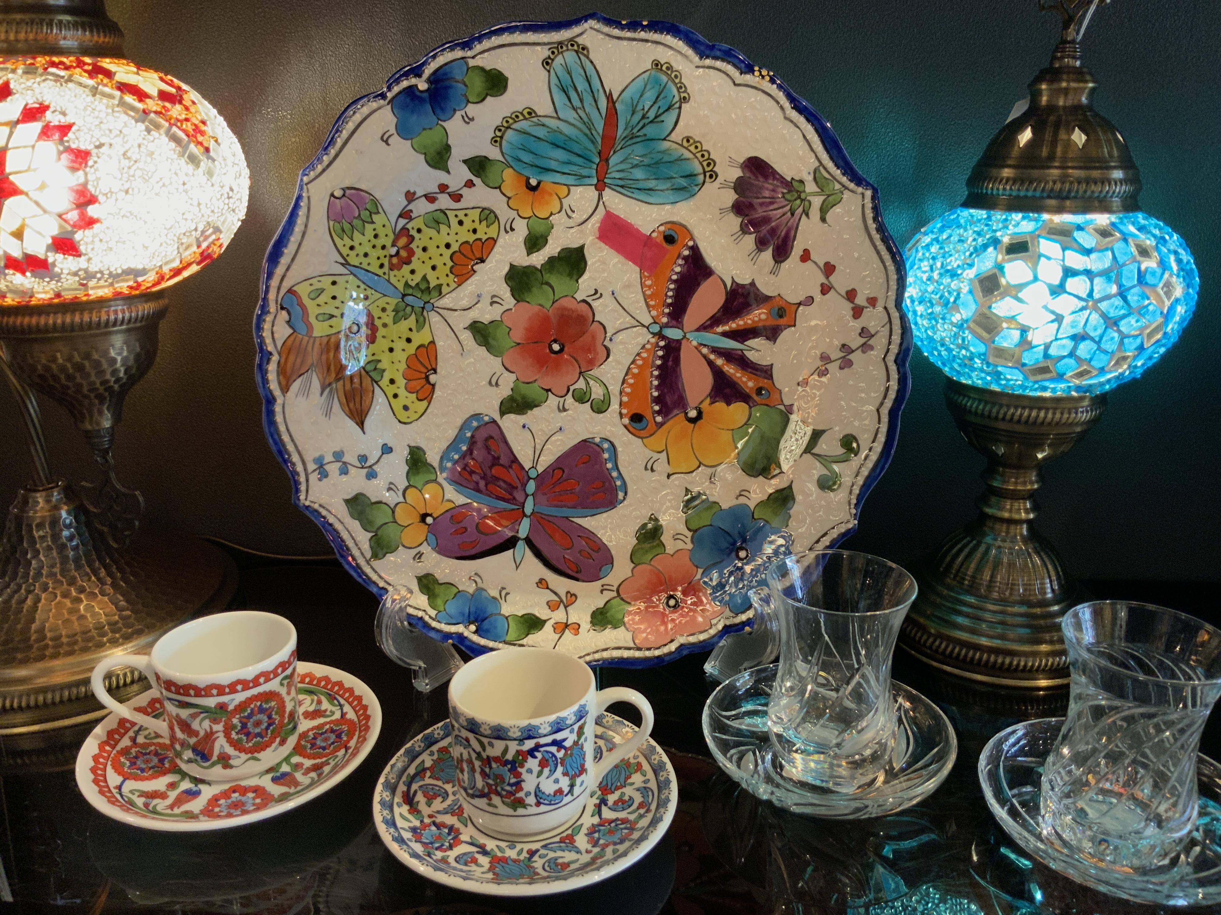 トルコ雑貨，トルコ陶器，トルコランプ，癒しのトルコ雑貨，パシャ，アートライン