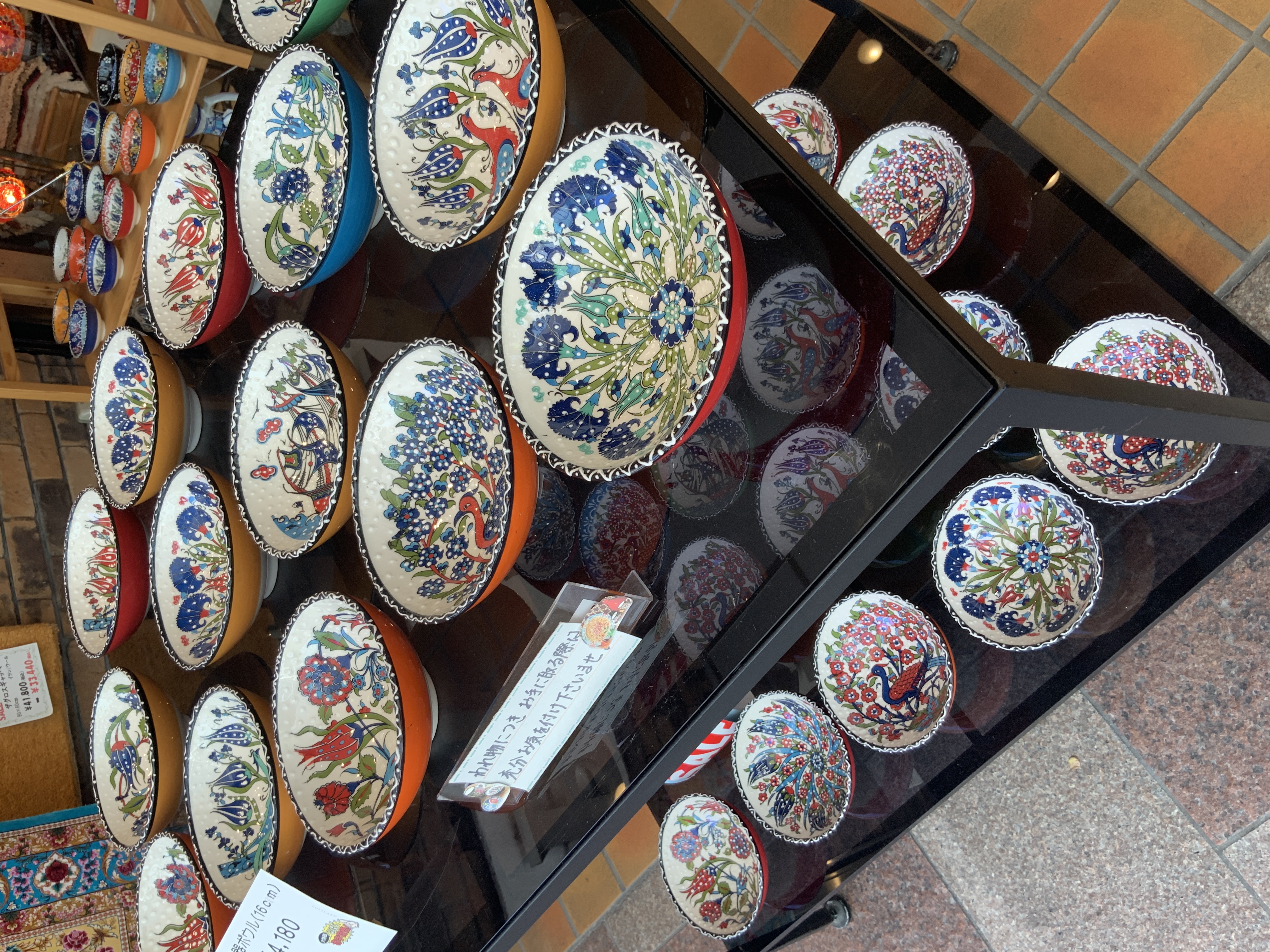 サマーセール開催中！，トルコ陶器50％OFF，トルコ雑貨パシャ，静岡市呉服町名店街，アートライン